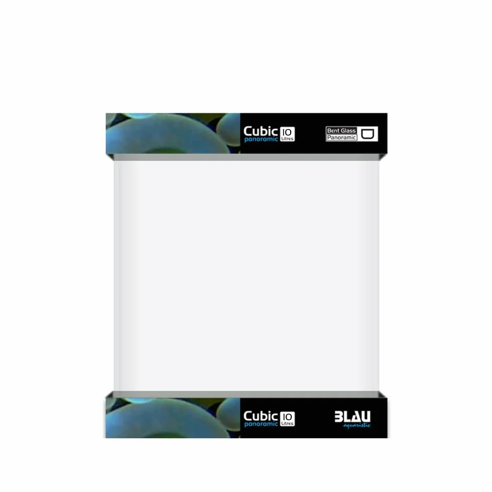 Blau Aquaristic Cubic Panoramic 20 x 20 x 25 cm 10 litres 3150 g